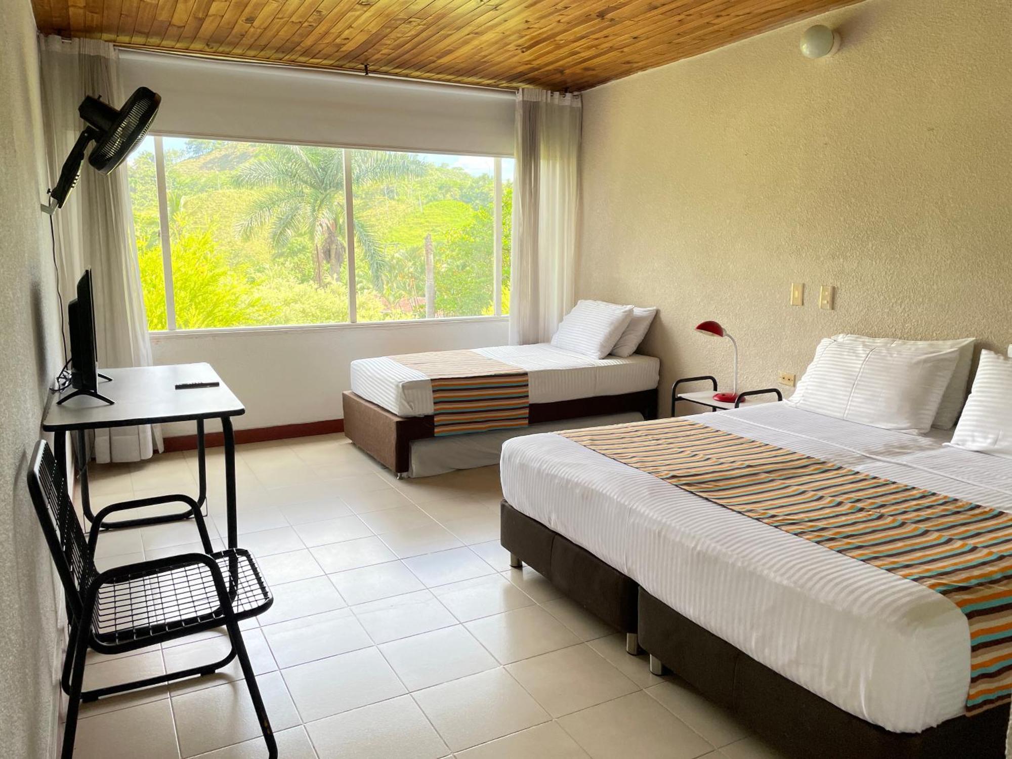 Hotel Hacienda El Diamante Villeta Kültér fotó